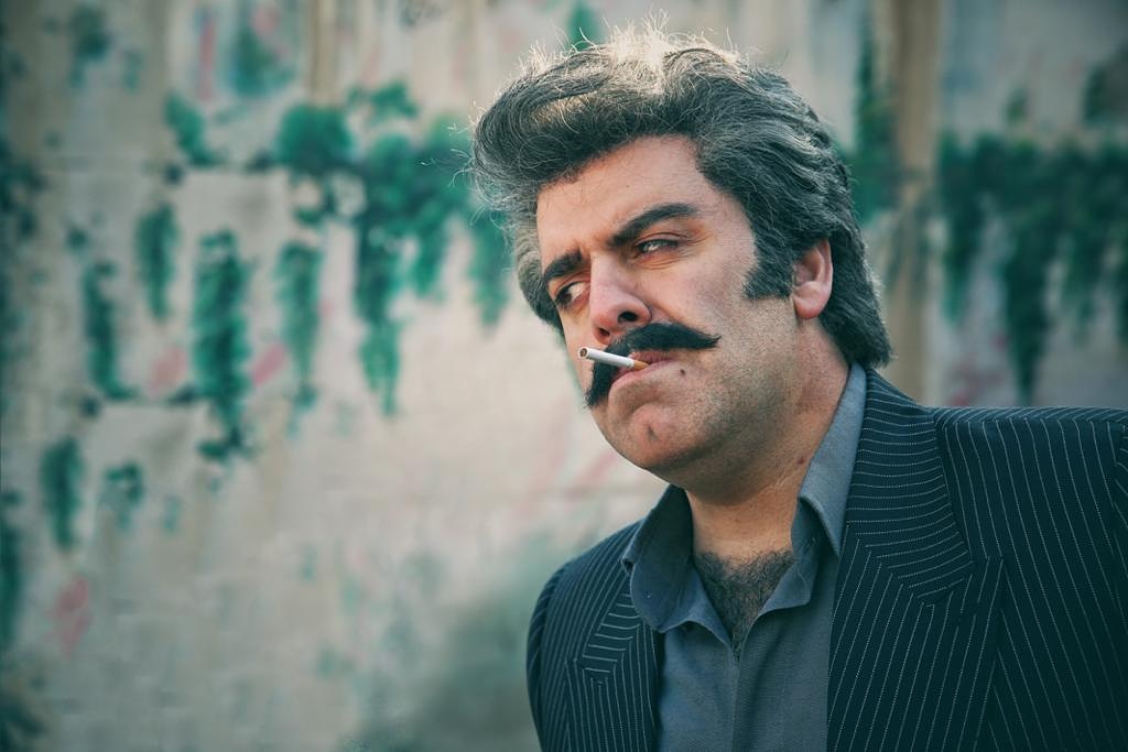 بهرنگ علوی در صحنه ای از فیلم گیجگاه ساخته عادل تبریزی