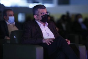 ایرج حریرچی معاون وزیر بهداشت در اختتامیه جشنواره فیلم کوتاه تهران