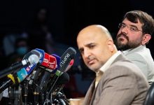 نشست خبری مجتبی امینی دبیر چهل و یکمین جشنواره فیلم فجر
