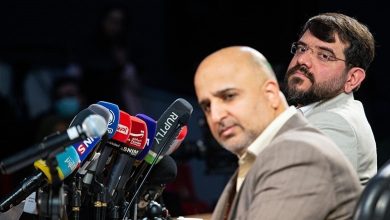 نشست خبری مجتبی امینی دبیر چهل و یکمین جشنواره فیلم فجر